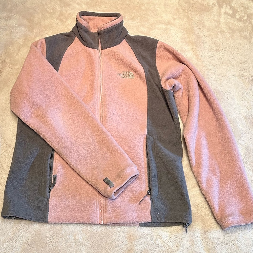 The North Face fleece zip up jacket